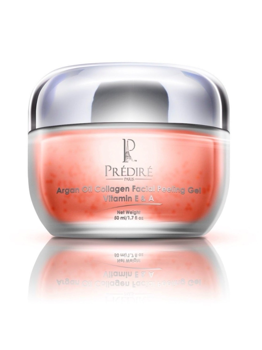 Prédiré Argan Oil Collagen Facial Peeling Gel - Coral Pink - Picture 2 of 4